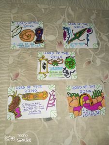 Lord Of The Ring. VIP CARDS.