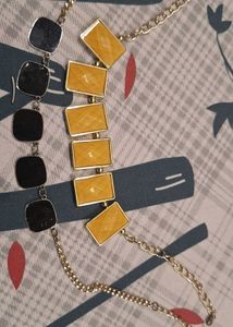 Combo Of 2 Y2k Neckpieces