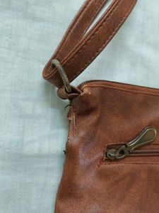 Brown Sling Bag