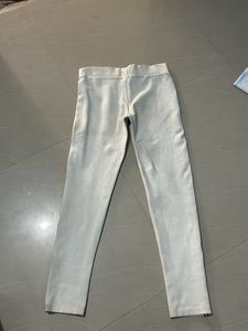 White Casual Pant