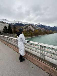 White Puffer Coat - Stylish &amp; Warm