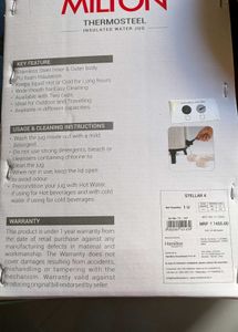 Milton thermosteel insulated jug.