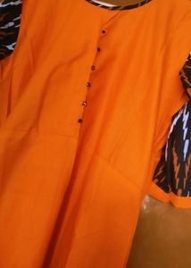 ORANGE 🧡 KURTA