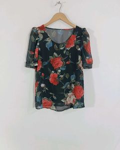 Floral Print Top