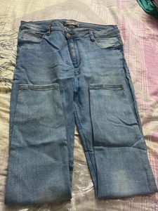 Light Wash Denim Jeans