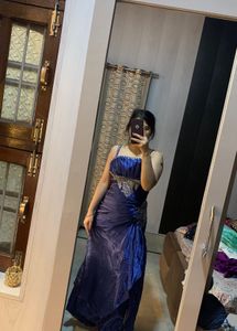 Navy Blue Embellished Dress🦋💙🦋❤️