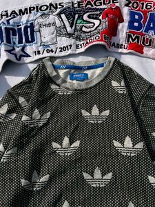 Adidas Trefoil Patterned Sweatshirt