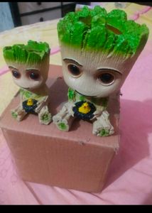Groot Family Pack Of 2 For Home Decore