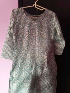 embroided Printed Kurti set