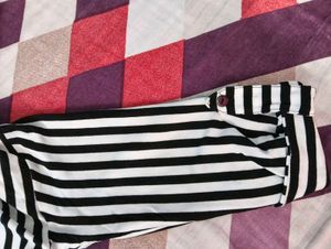 Striped Shirt Dress