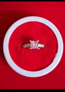 New pure silver ring
