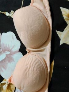 Peach Padded Bra