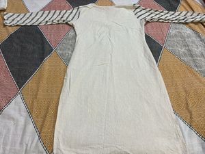Soch Brand Cotton Peacock Print Kurti