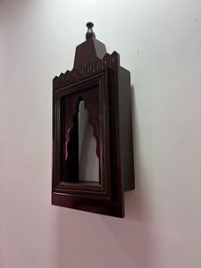 Wooden Wall Hanging Mandir
