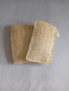 🧖‍♀️Set of Two – Natural Loofah Bath Scrub