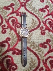 Naviforce Brown Analog Watch