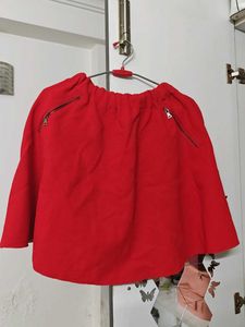 for sell : Red mini skirt