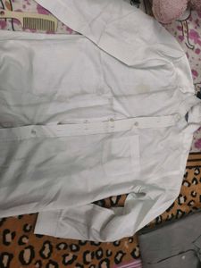 White Long Sleeve Shirt in XXL size i