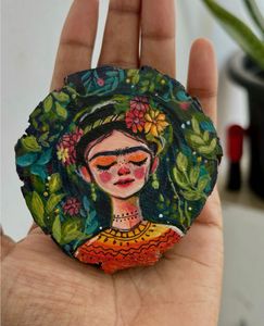 Beautifully Hand Painted Fridge Magnet