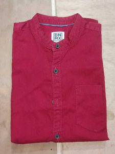 Maroon Casual Shirt - DN MX
