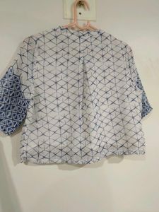 🔹BIBA🔹geometric Printed Top