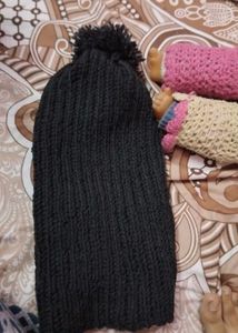 Cap Gloves Bracelet And Embroidery Wall Hanging