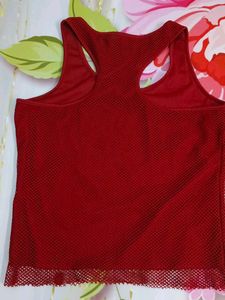 (1200)Red EDC Tank Top