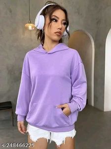 Oversized Purple Hoodie