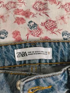 zara wide Leg Jeans - Size 28