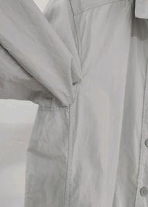 Uniqlo U Dropped Waist 3/4 Sleeve Shirt Dress
