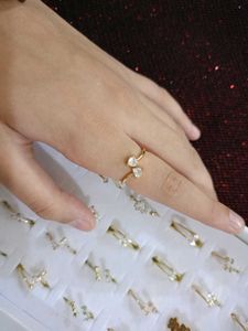 Cute Double Gem Ring