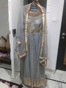 Grey Party Gown