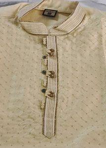 Elegant Cream Sherwani