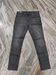 Jack & Jones Gray Denim Jeans