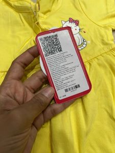 Yellow Dress with Bloomer