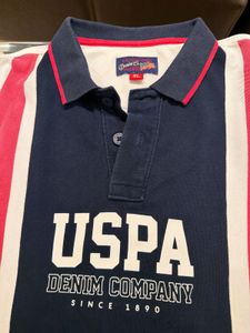 USPA Denim Polo Shirt