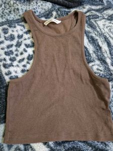 Brown Tank Top