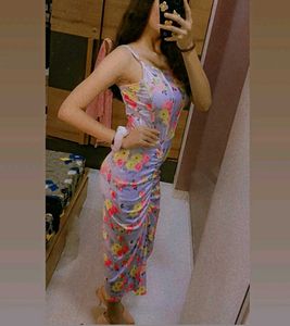 Floral Print Midi Dress