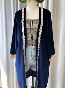 Korean Velvet Night Robe