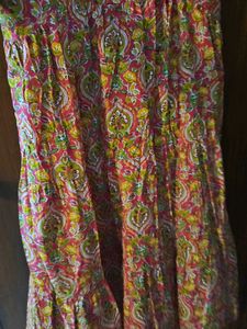 Floral Viscose Dress