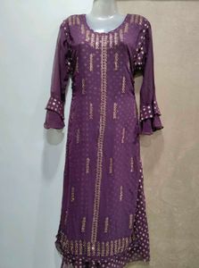 Elegant Purple Kurti