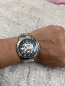 Fossil Automatic Watch. Transparent Case Back