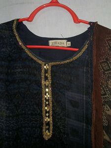 ZIRADA Embellished PAKISTANI 3 PIECE SET