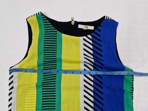 Striped Sleeveless Dress