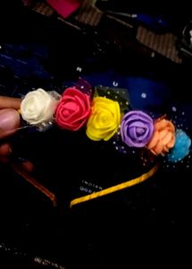 Floral Flower Crown Headband