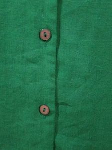 V Neck Dark Green Top