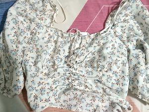 Floral Crop Top