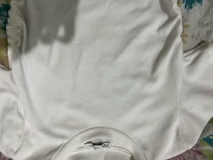 Cute White Cropped Top