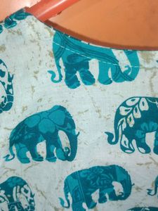 Kurti 🐘 print