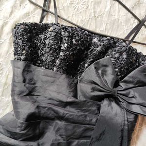🖤 Black Sequin Cocktail Dress
